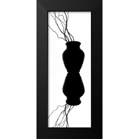 Still Life Reflections II Black Modern Wood Framed Art Print by Burkhart, Monika