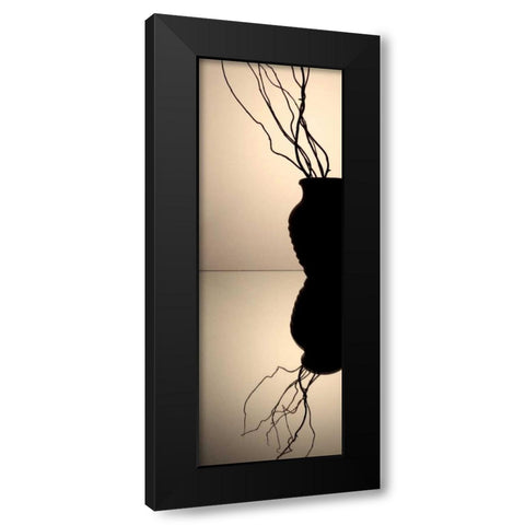 Still Life Reflections III Black Modern Wood Framed Art Print by Burkhart, Monika