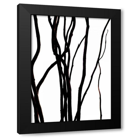 Boulevard sull acqua Black Modern Wood Framed Art Print by Burkhart, Monika