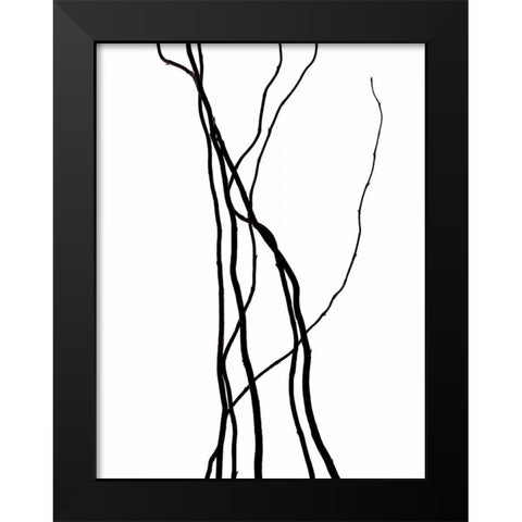 Its Not Burnt Black Modern Wood Framed Art Print by Burkhart, Monika