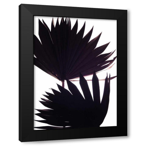 Backlit II Black Modern Wood Framed Art Print with Double Matting by Burkhart, Monika