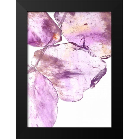 Purple II Black Modern Wood Framed Art Print by Burkhart, Monika