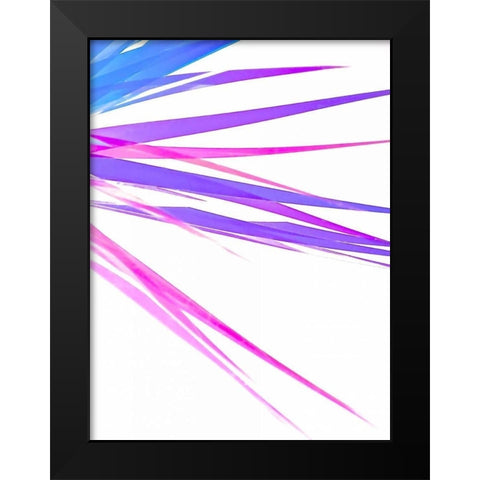 High Voltage I Black Modern Wood Framed Art Print by Burkhart, Monika