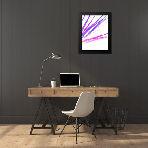 High Voltage II Black Modern Wood Framed Art Print by Burkhart, Monika