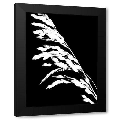 Soliloquy Reverse I Black Modern Wood Framed Art Print by Burkhart, Monika