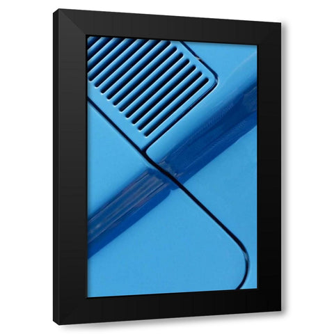 Car Lines Black Modern Wood Framed Art Print by Burkhart, Monika
