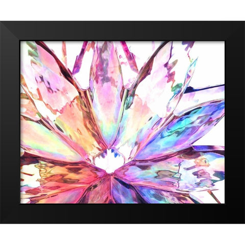 Prismatique I Black Modern Wood Framed Art Print by Burkhart, Monika