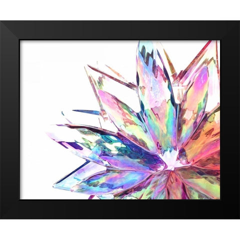 Prismatique II Black Modern Wood Framed Art Print by Burkhart, Monika