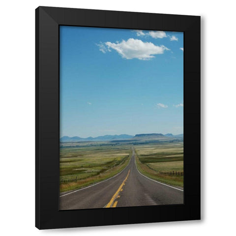 Mountain Summer V Black Modern Wood Framed Art Print by Berzel, Erin