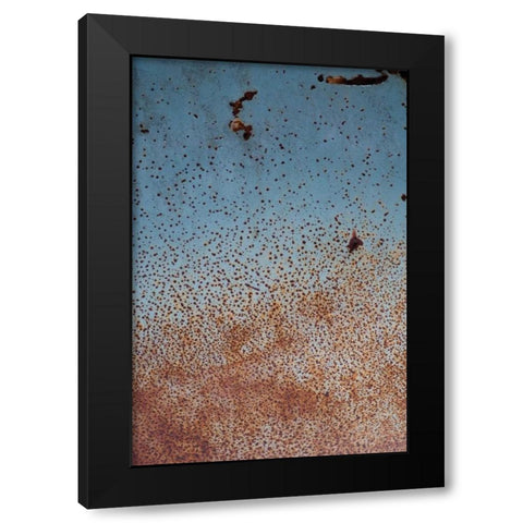 Rust on Antique Car II Black Modern Wood Framed Art Print by Berzel, Erin