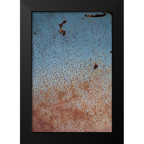 Rust on Antique Car II Black Modern Wood Framed Art Print by Berzel, Erin