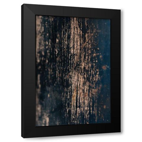 Rusty Antique Car Black Modern Wood Framed Art Print with Double Matting by Berzel, Erin