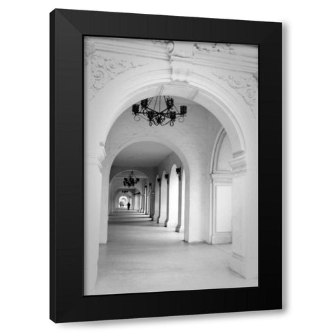 El Prado II Black Modern Wood Framed Art Print by Berzel, Erin