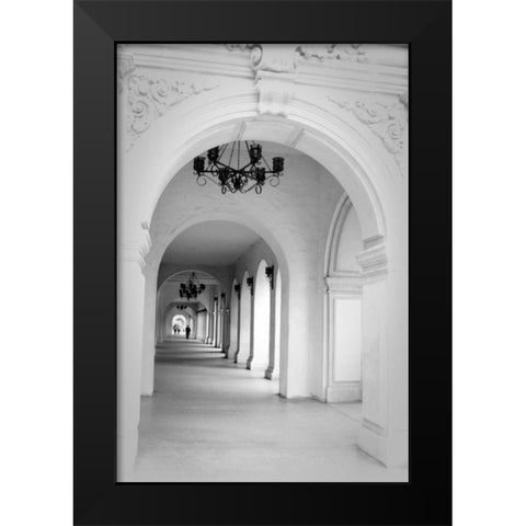 El Prado II Black Modern Wood Framed Art Print by Berzel, Erin