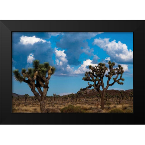 Blue Sky I Black Modern Wood Framed Art Print by Berzel, Erin