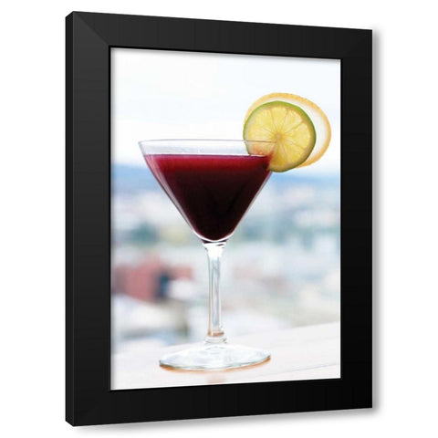 Cocktail Hour V Black Modern Wood Framed Art Print with Double Matting by Berzel, Erin