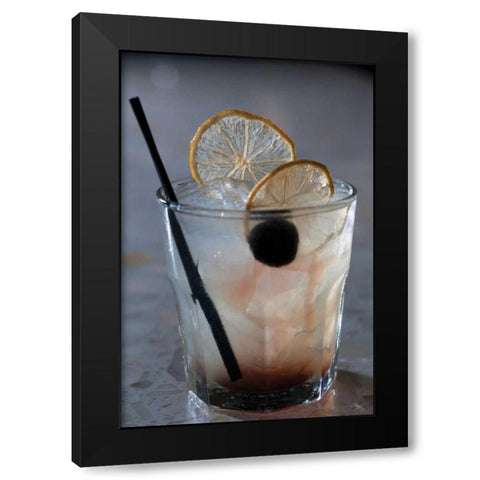 Cocktail Hour VI Black Modern Wood Framed Art Print by Berzel, Erin