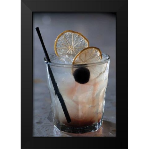 Cocktail Hour VI Black Modern Wood Framed Art Print by Berzel, Erin