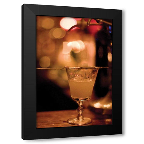 Cocktail Hour XIV Black Modern Wood Framed Art Print with Double Matting by Berzel, Erin