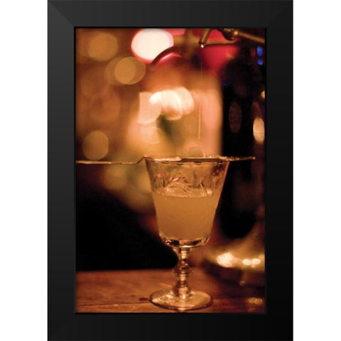 Cocktail Hour XIV Black Modern Wood Framed Art Print by Berzel, Erin