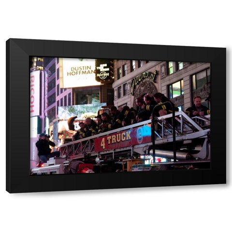 Pride of Midtown II Black Modern Wood Framed Art Print by Berzel, Erin