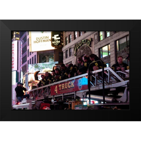 Pride of Midtown II Black Modern Wood Framed Art Print by Berzel, Erin