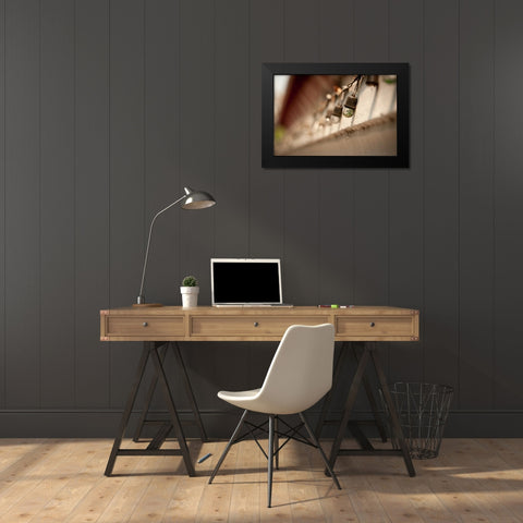 Bangkok Lights I Black Modern Wood Framed Art Print by Berzel, Erin