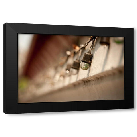 Bangkok Lights I Black Modern Wood Framed Art Print by Berzel, Erin