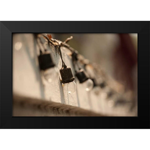 Bangkok Lights II Black Modern Wood Framed Art Print by Berzel, Erin