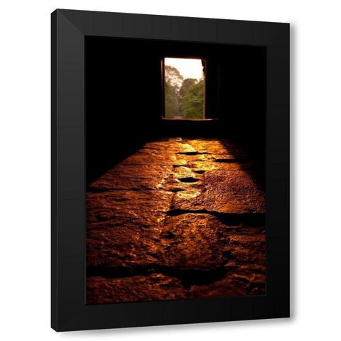 Morning Light II Black Modern Wood Framed Art Print by Berzel, Erin