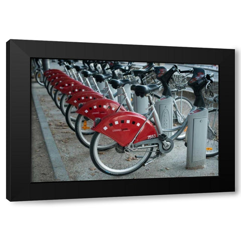 Grand Lyon I Black Modern Wood Framed Art Print with Double Matting by Berzel, Erin