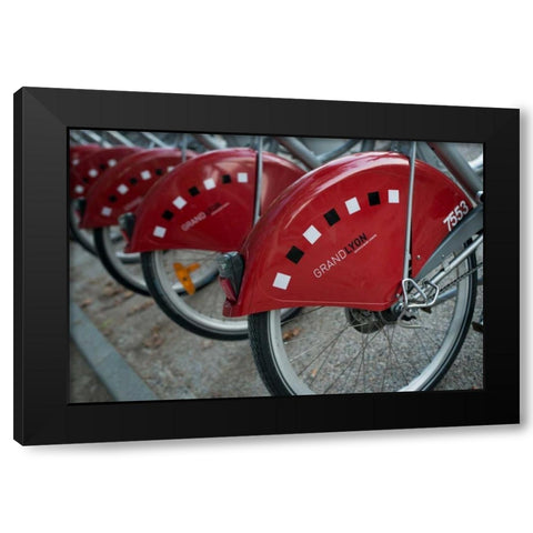 Grand Lyon II Black Modern Wood Framed Art Print with Double Matting by Berzel, Erin