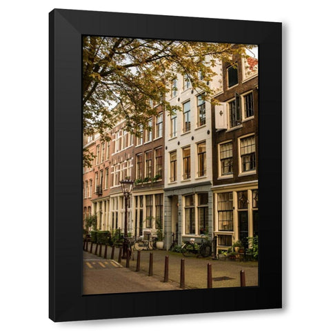 Amsterdam Neighborhood I Black Modern Wood Framed Art Print by Berzel, Erin