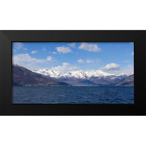Mountain Splendor Black Modern Wood Framed Art Print by Crane, Rita