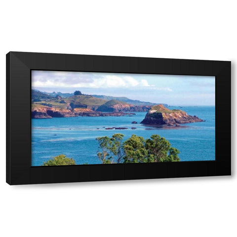 Sunny Afternoon Black Modern Wood Framed Art Print by Crane, Rita