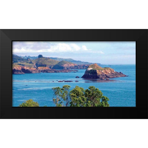Sunny Afternoon Black Modern Wood Framed Art Print by Crane, Rita