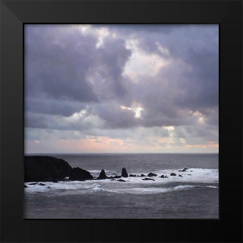 After the Storm Black Modern Wood Framed Art Print by Crane, Rita