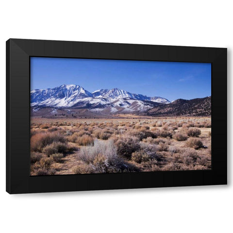 Eastern Sierra I Black Modern Wood Framed Art Print with Double Matting by Crane, Rita