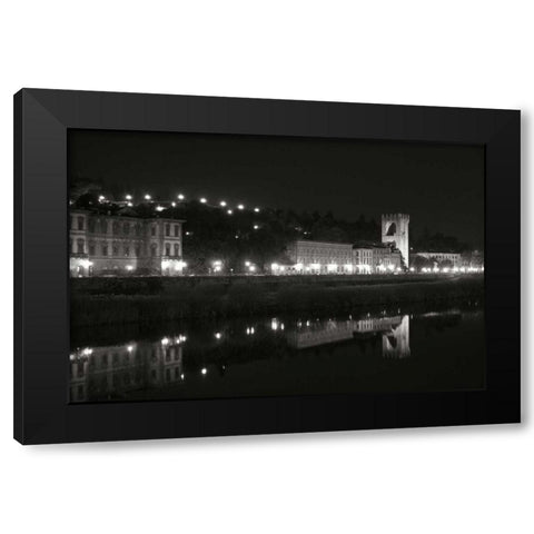 Tuscan Reflections II Black Modern Wood Framed Art Print with Double Matting by Crane, Rita