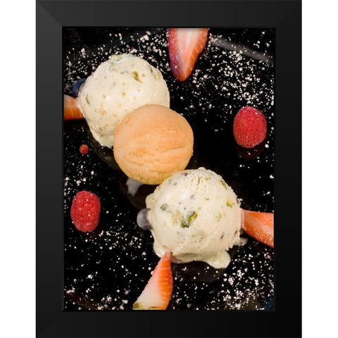 Dessert VIII Black Modern Wood Framed Art Print by Crane, Rita