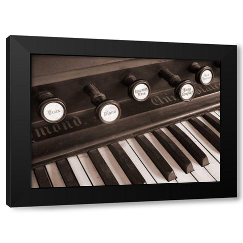 Organ I Black Modern Wood Framed Art Print by Christensen, Jim