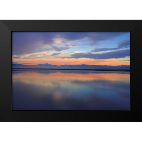 Watercolor II Black Modern Wood Framed Art Print by Geistweite, Mark