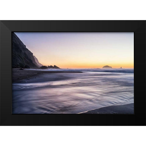 Humbug Mtn. State Park II Black Modern Wood Framed Art Print by Hellmann, Stan