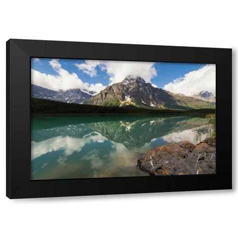 O Canada! Black Modern Wood Framed Art Print with Double Matting by Hellmann, Stan