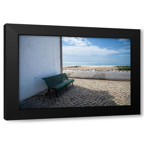 Algarve, Portugal Black Modern Wood Framed Art Print with Double Matting by Hellmann, Stan