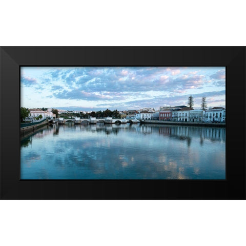Tavira, Portugal Black Modern Wood Framed Art Print by Hellmann, Stan