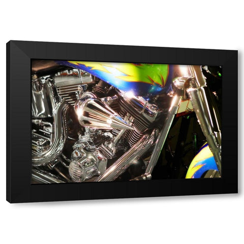 Wild Ride I Black Modern Wood Framed Art Print by Hausenflock, Alan