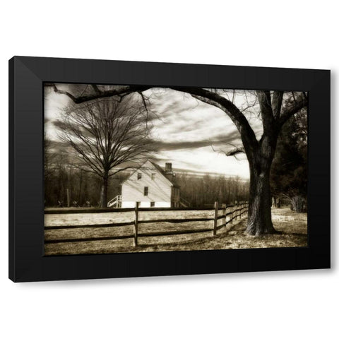 Gaines Mill II Black Modern Wood Framed Art Print by Hausenflock, Alan