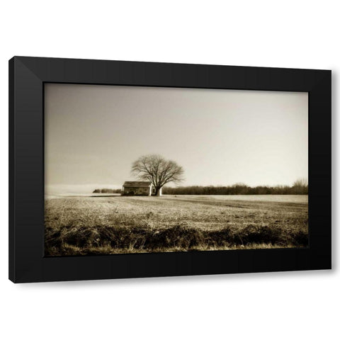 Ashland Farm II Black Modern Wood Framed Art Print with Double Matting by Hausenflock, Alan