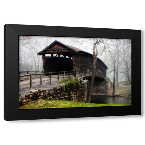 Humpback Bridge I Black Modern Wood Framed Art Print by Hausenflock, Alan